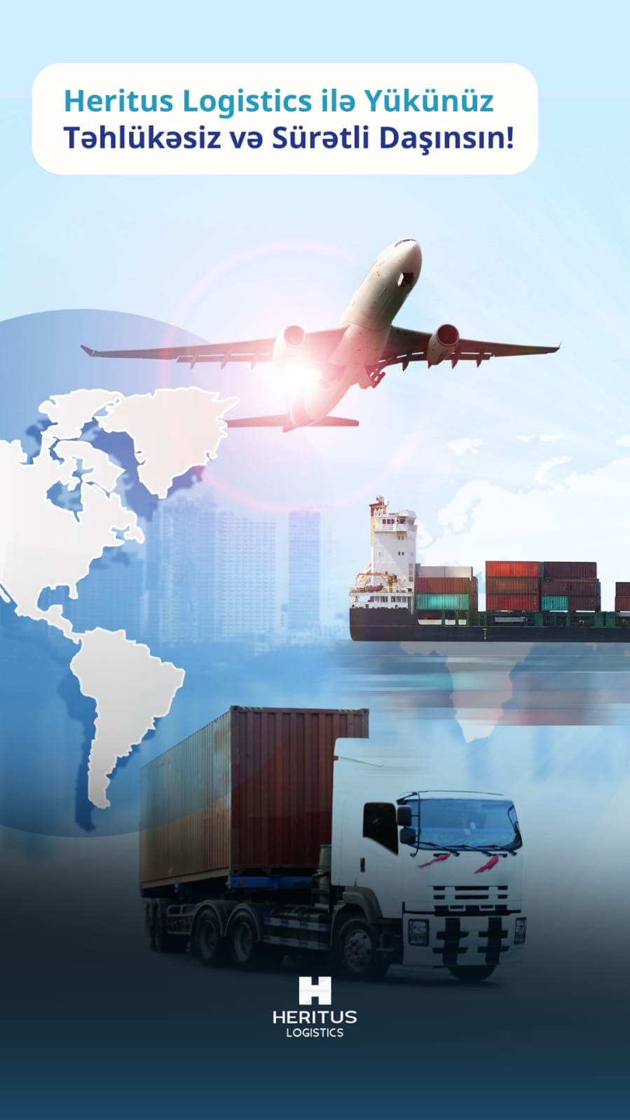 🚛 Heritus Logistics – Tikinti layihələriniz üçün etibarlı logistika və özəl təklif!