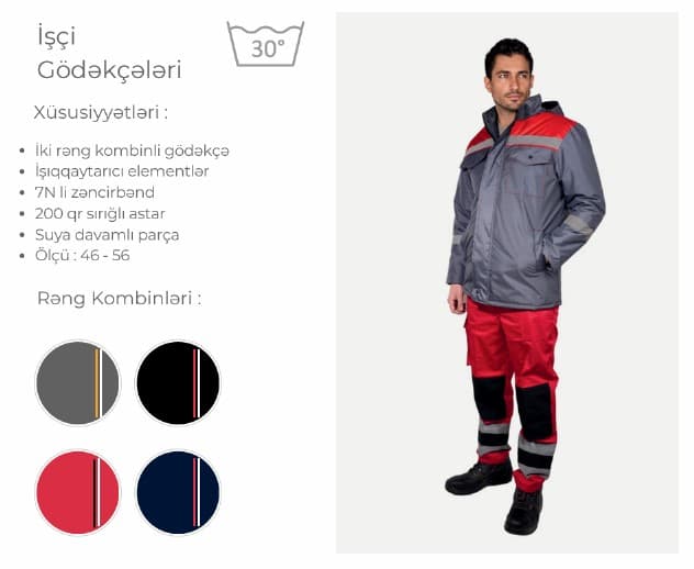 İşçi  Gödəkçələri
