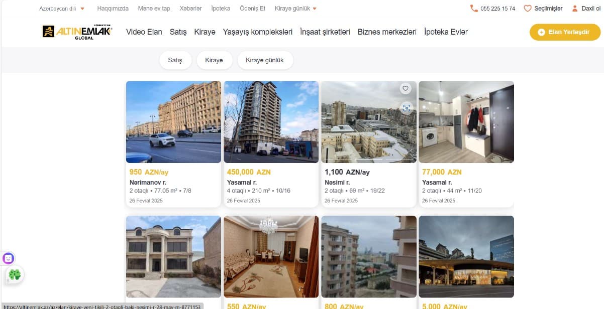 Xidmətlərimiz: