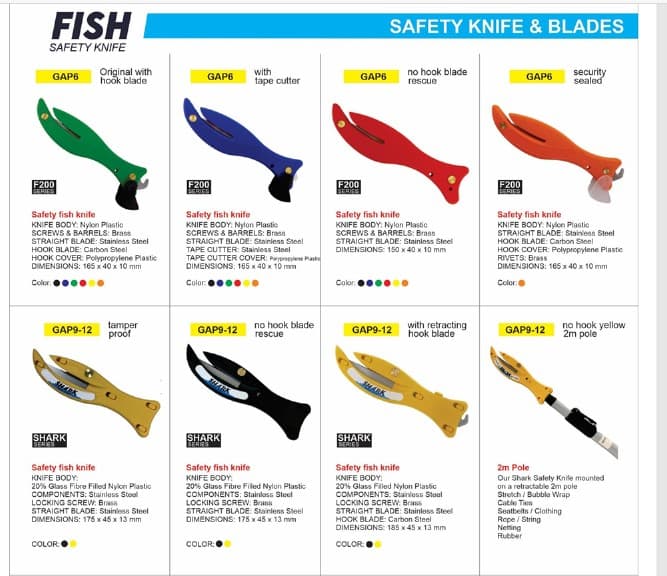 FISH SAFETY KNIFE