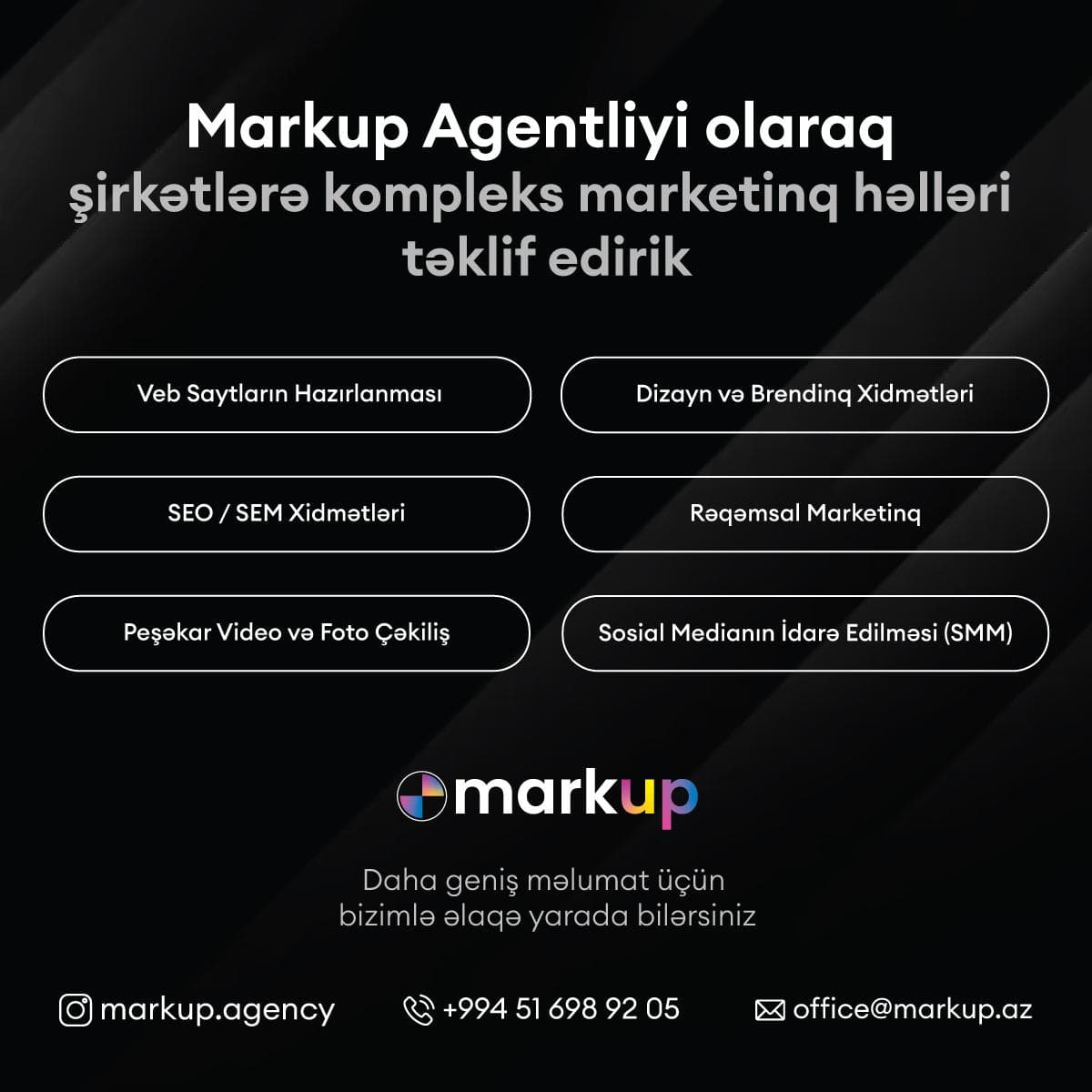 Sosial Media Marketinq xidmətləri